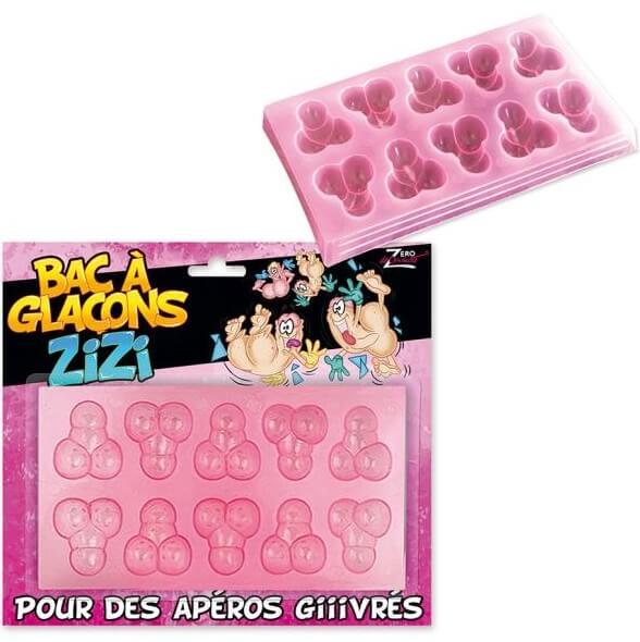 Bac à Glaçons coquins – Zizi - Jour de Fête - Boutique Jour de fête