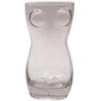 Cadeau de fete adulte sex avec verre femme nue