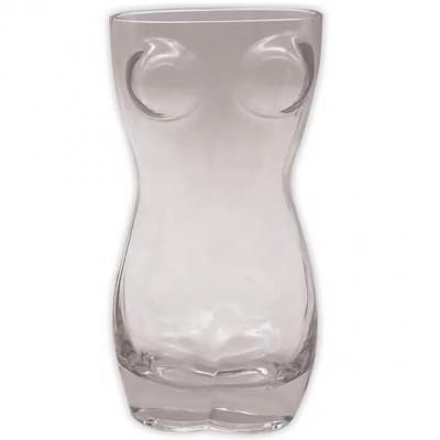 Cadeau de fête sexy humoristique avec verre femme transparent (x1) REF/SEXG051