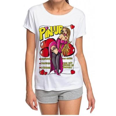 T-shirt humour: Pin'up (x1) REF/TSHS223