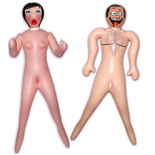 Cadeau de fete enterrement de vie de celibataire avec poupee gonflable