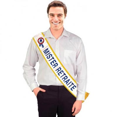 Cadeau echarpe mister retraite pour homme