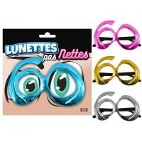 Cadeau fete anniversaire 60ans lunettes metalliques