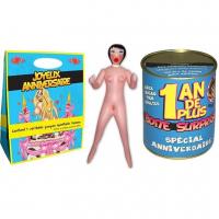 Cadeau humour anniversaire coquin pour homme avec poupee