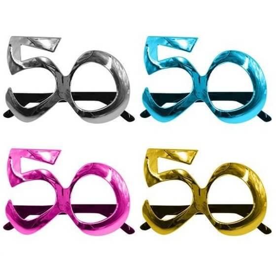 Cadeau lunette 50ans fete anniversaire