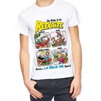 Cadeau retraite pour homme avec t shirt