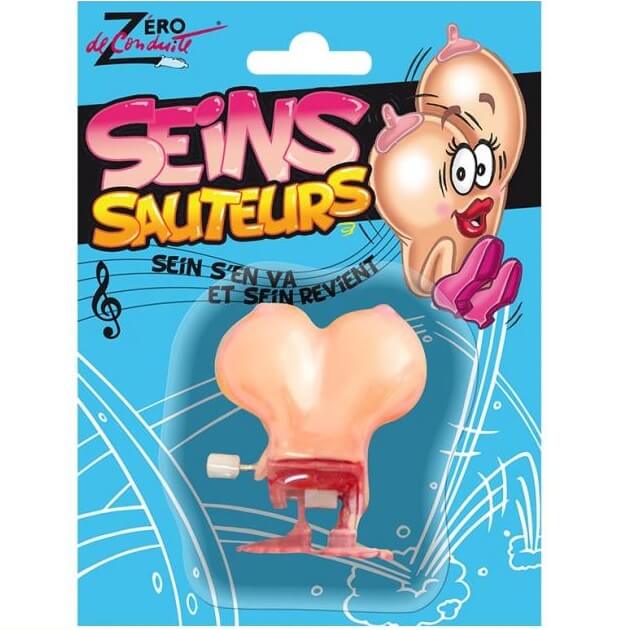 Cadeau sexy humoristique fete adulte seins sauteurs