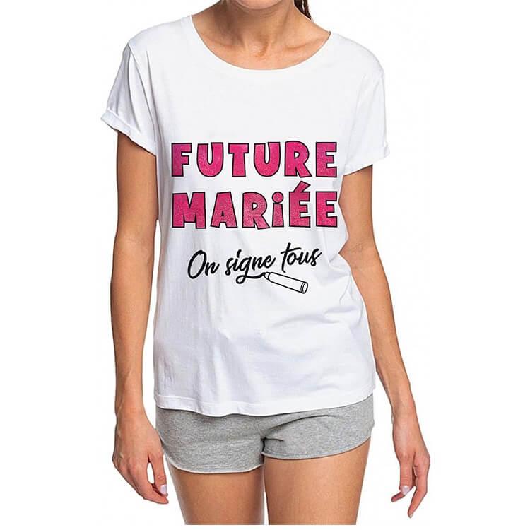 tee shirt enterrement de vie de jeune fille