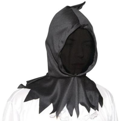 Cagoule visage invisible noire (x1) REF/51302