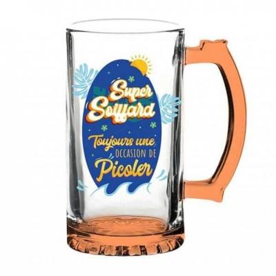 Cbc12r cadeau fete chope a biere super soiffard