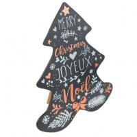 Centre de table sapin joyeux noel