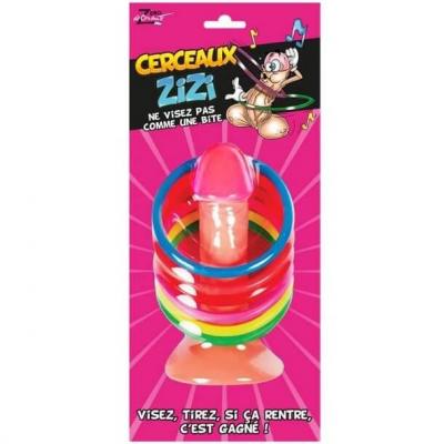 Cadeau adulte humoristique jeu zizi avec cerceaux (x1) REF/SEXG007