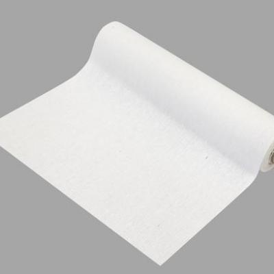 Chemin de table lin blanc 28cm x 5m (x1) REF/CH540