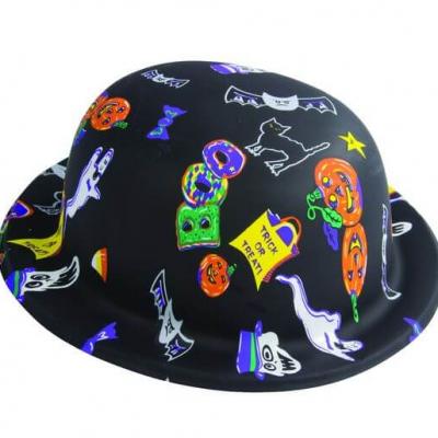 Chapeau melon halloween noir