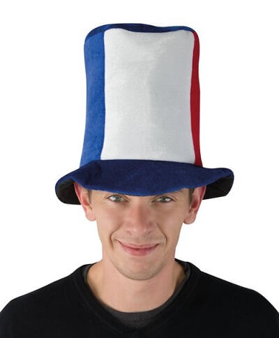 Chapeau tricolore france