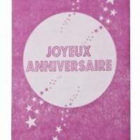 Chemin de table anniversaire fuchsia