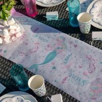 Chemin de table anniversaire sirene