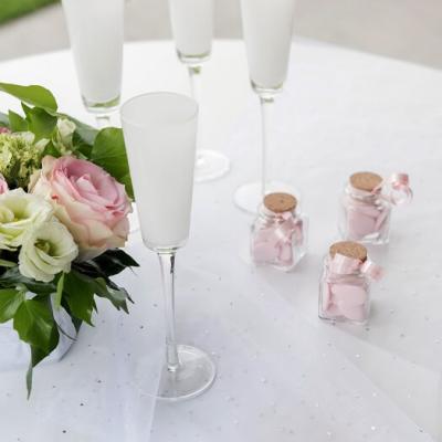 Chemin de table strass blanche
