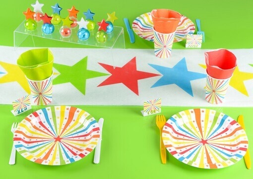 Chemin de table cirque 4