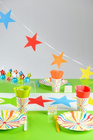 Chemin de table cirque 5