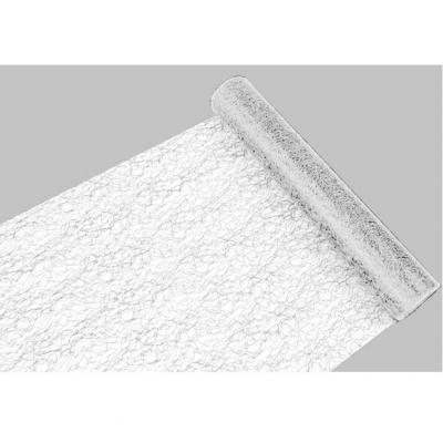 Chemin de table dentelle blanc 3