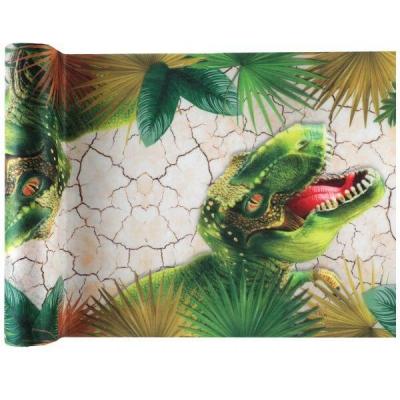 Chemin de table Dinosaure T-Rex jungle 30cm x 5m (x1) REF/7536