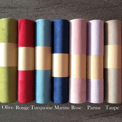 Chemin de table vert olive champetre