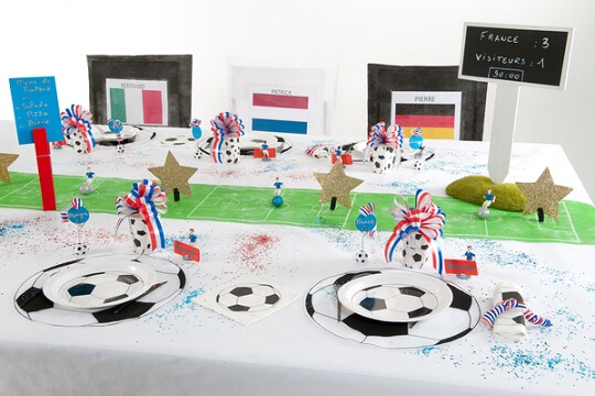 Chemin de table football 4