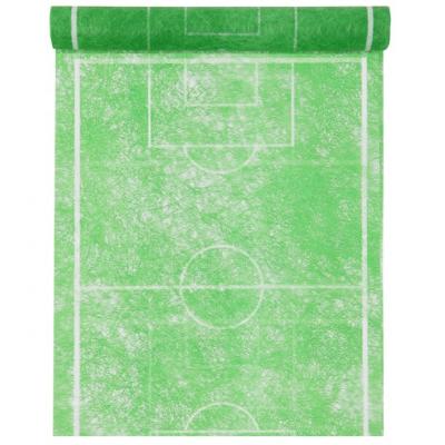 Chemin de table terrain de football vert 30cm x 5m (x1) REF/3832