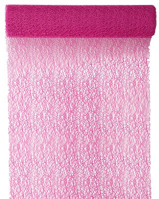 Chemin de table fuchsia 2