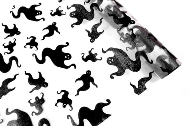 Chemin de table halloween fantome