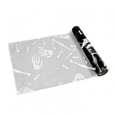 Chemin de table halloween squelette