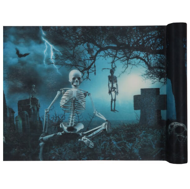 Chemin de table hante halloween