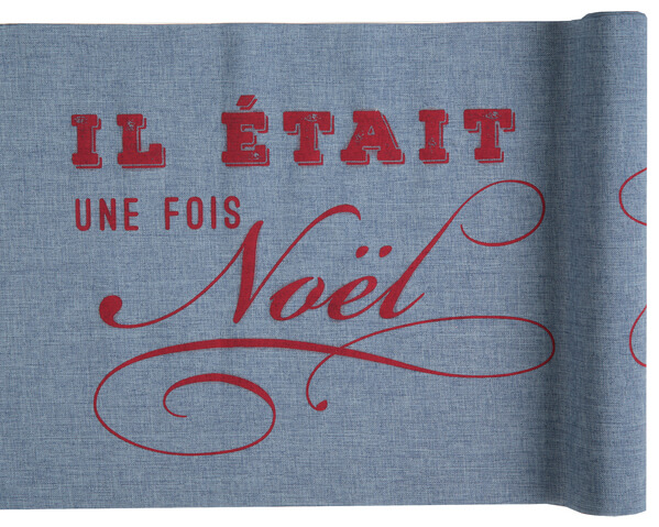 Chemin de table il etait une fois noel