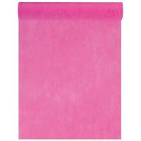 Chemin de table in tisse fuchsia 10m