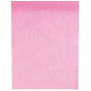 Chemin de table rose 30cm x 10m (x1) REF/2810