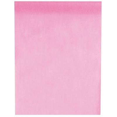 Chemin de table rose 30cm x 25m (x1) REF/5696