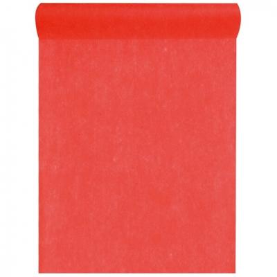 1 Rouleau chemin de table rouge 30cm x 25m REF/5696