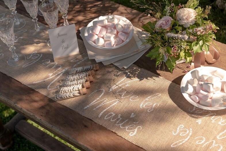 Chemin De Table Mariage Champetre