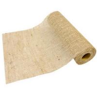 Chemin de table jute naturel tissage large