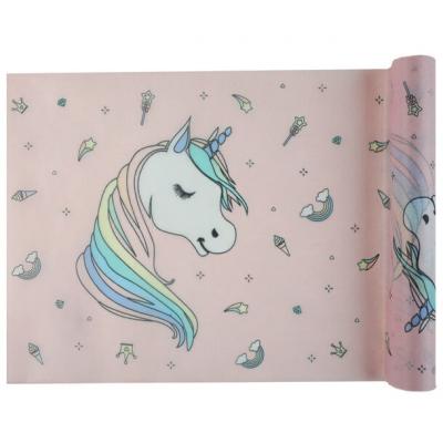 6 Cartes d'invitation Licorne Multicolore REF/001CINV