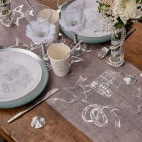 Chemin de table mariage alliances