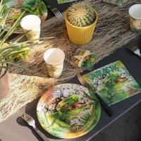 Chemin de table naturel abaca