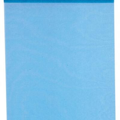 Chemin de table organdi bleu turquoise (x1) REF/2934