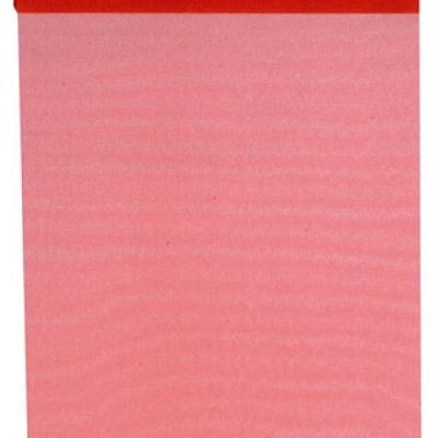 Chemin de table organdi rouge