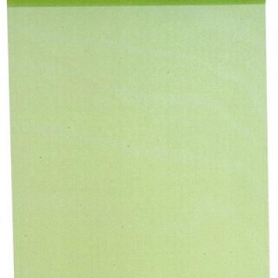 Chemin de table organdi vert
