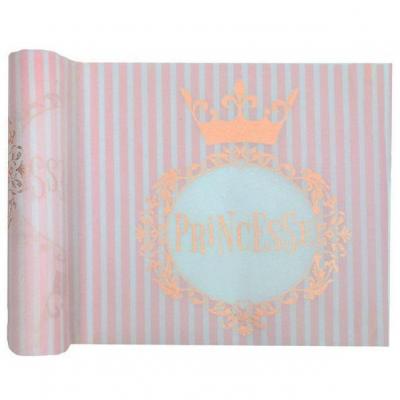 Chemin de table Princesse rose gold métallisé de 3 mètres (x1) REF/7239