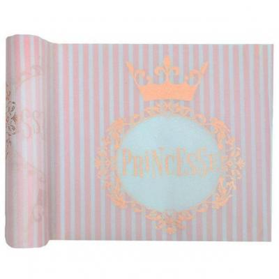 Carte invitation princesse Blanc et Rose Gold REF/002CINV