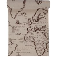 Chemin de table voyage marron