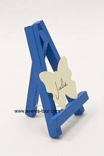 Chevalet bleu turquoise